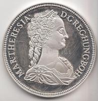 Magyar tallérok utánveretben "Mária Terézia Tallérja 1741." Ag (0,999) 20g T:PP Tanúsítvánnyal, csak 2000db!