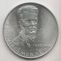 Csehszlovákia 1980. 100K Ag "Bohumil Smeral T:1 Czechoslovakia 1980. 100 Korun Ag "Bohumil Smeral C:UNC Krause KM#102