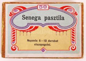 cca 1930 Serega pasztila gyógyszeres doboz / pharmacy pill box