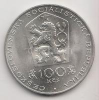 Csehszlovákia 1981. 100K Ag "Otakar Spaniel" T:1
Czechoslovakia 1981. 100 Korun Ag "O...