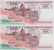2006. 500Ft "EC" (2x) T:I