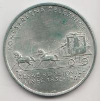 Csehszlovákia 1982. 100K Ag "Ceske Budejovice-i Lóvasút" T:1-
Czechoslovakia 1982. 100 Kor...