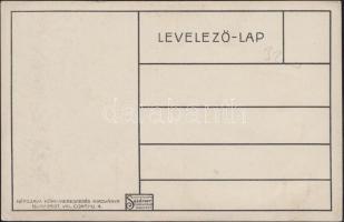 'A könnyező Mária kép' anti-clerical humourous postcard s: Bíró (wet damage)