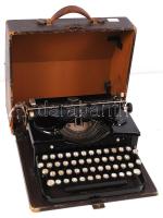 Antik Royal írógép, eredeti tokjában, jó állapotban, 30×33 cm, m:14 cm