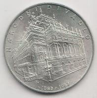 Csehszlovákia 1983. 100K Ag "100 éves a Prágai Nemzeti Színház" T:1 Czechoslovakia 1983. 100 Korun Ag "100th Anniversary of the National Theater of Prague" C:UNC Krause KM#111