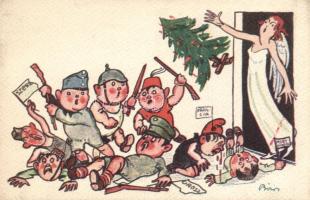 WWI propaganda, military humour s: Bíró