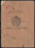 1926 Fényképes puhafedeles útlevél / Hungarian passport
