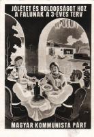 Magyar Kommunista Párt / Hungarian communist propaganda s: Gönczi-Göbhardt