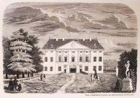 1852/53 Le Souvenir c. párizsi lap teljes évfolyama 14 egész oldalas színezett metszettel későbbi fé...