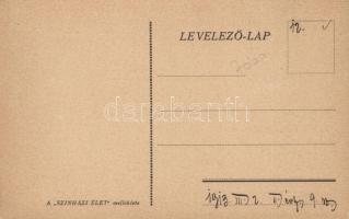 Hajó Sándor, a Lakájok szerzője, Faludi Miklós, a Vígszínház igazgatója, a sofőr Hegedűs Gyula; a Sz...