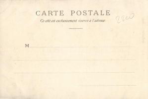 Woman in bed, French erotic postcard