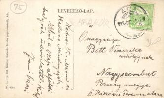 SS Mercur, Ada gőzhajóállomásán / Hungarian ship by Ada