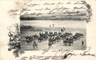 K.u.K. military, field practice; B.K.W.I. 828/1 floral