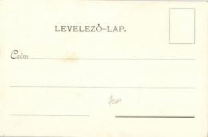 1900 Zsolnay Vilmos emléklap; kiadja a Pécsi Irodalmi és Könyvnyomdai Rt. / obituary postcard