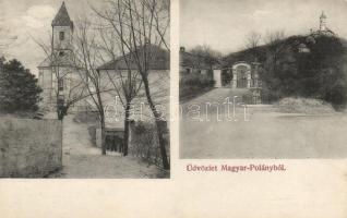 Magyarpolány, Templom, kálvária