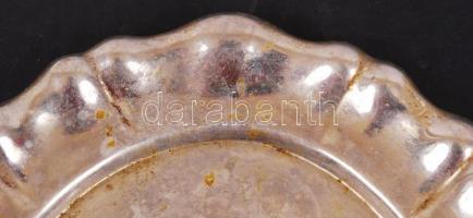 Alpakka kávéházi tálca / alpacca coffehouse tray 37 cm