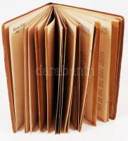 Az öt világrész. Kihuzható képeskönyv 20 szinezett képpel. (Chromolitográfiák.) Bp. cca. 1880. Riegl...