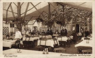 Nyíregyháza Korona szálloda kerthelyisége (EK)