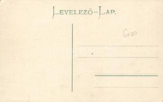 Visegrád, 1894 évi királyi hadgyakorlat, a lovasság átvonul a Dunán rögtönzött hídon (EK)