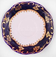 Zsolnay Pompadour kávés készlet, összesen: 16 db, jelzett, hibátlan/ Flawless Zsolnay chinaware coff...