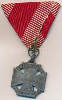 1916. "Károly-Csapatkereszt" cink kitüntetés mellszalaggal T:2
Hungary 1916. "Karl Tr...