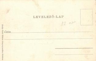 Kisbér, Tejmunkás iskola; kiadja Haftl Kálmán