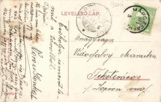 Márcfalva, Marz; Villa Suess, Villa Strobl; Molnár Ernő kiadása