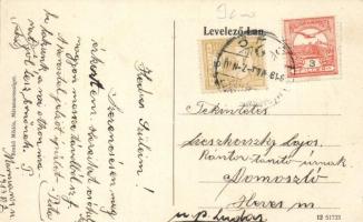 Máramarossziget, Piactér, Korona Kávéház, üzletek; kiadja Benkő Miklós / market place, Café Korona, ...