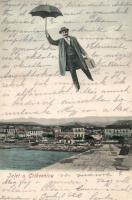 Crikvenica, flying gentleman