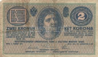 1914. 2K klf variánsok (5x) T:I-III-
Adamo K5