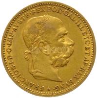 Ausztria 1905. 20K Au "Ferenc József" (6.79g/0.900) T:2 Austria 1905. 20 Corona Au "Franz Joseph I" (6.79g/0.900) C:XF