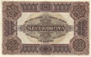 1920. 100K barna sorozat- és sorszám "Orell Füssli Zürich" T:I-
Adamo K29