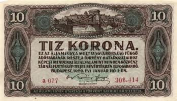 1920. 10K (8x) T:vegyes
Adamo K14