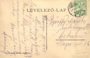 Nagybánya, István király szálló, színház, Kovács Gyula kiadása / hotel theatre (EK)