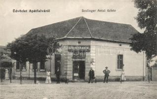 Apátfalva Szolinger Antal vegyeskereskedése; Szolinger Antal kiadása