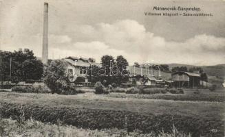 Mátranovák bányatelep, villamos központ, szénosztályozó (fl)