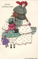 Frohe Weihnachten / Christmas, B.K.W.I. 3121-2. s: Mela Koehler