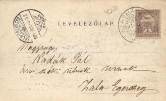 Szatmárhegy, Korcsma a vasút előtti időkből, Piac / pub, market, Divald