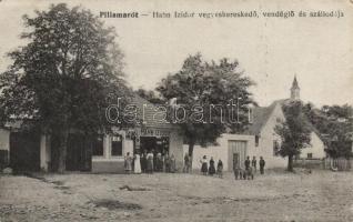 Pilismarót Hahn Izidor üzlete, vendéglője és szállodája; Hahn Izidor kiadása (fl)