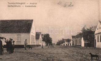 Temeshidegkút, Aradi út / street