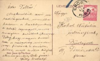 Ercsi Déri János és fia üzlete; Déri János és fia kiadása (EK)