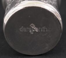 Antik orosz ezüst (Ag.) keresztelő pohár, jelzett, mesterjeggyel, alján apró horpadás, gazdagon cize...