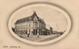 Makó Széchenyi tér, Faludy Imre és Pálfy Mihály üzletei; Vészi Dezső kiadása