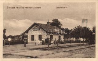 Felsőgöd Kertváros telep, vasútállomás (EB)