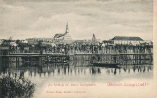 Csongrád árvíz; Szilber János kiadása