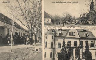 Zákány Hangya szövetkezet, Zichy kastély, Római katolikus templom (EK)