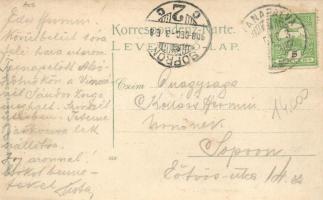 Gyanafalva, Jennersdorf; shop of Maurer, brick factory, main square, church