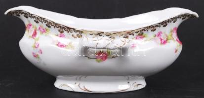 6 személyes Limoges-i étkészlet, 6 mélytányér, 6 lapos tényér, 6 kistányér, 1 pecsenyés tál, 1 lapos...