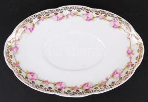 6 személyes Limoges-i étkészlet, 6 mélytányér, 6 lapos tényér, 6 kistányér, 1 pecsenyés tál, 1 lapos...