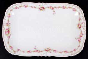 6 személyes Limoges-i étkészlet, 6 mélytányér, 6 lapos tényér, 6 kistányér, 1 pecsenyés tál, 1 lapos...